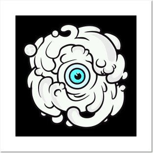 Eye White Hole Posters and Art